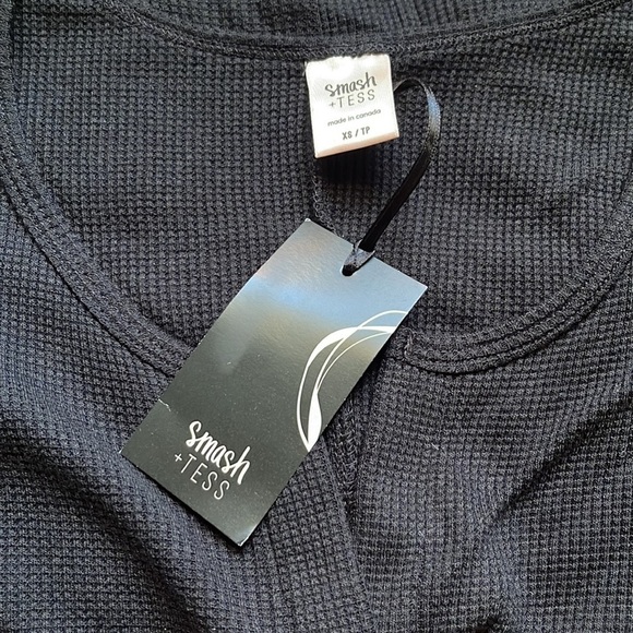 🗃️
[Smash + Tess] Coffe Time Waffle Romper - Midnight Black - XS - Picture 8 of 8